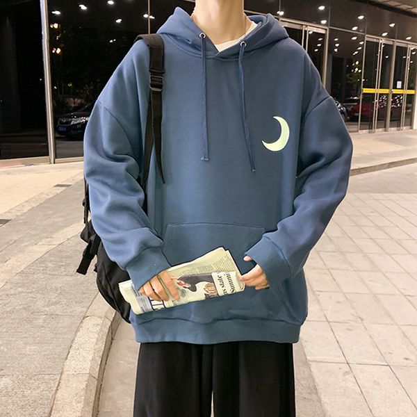 2021 new hip hop men's moon hoodies autumn warm men casual hooded pullovers man oversized sweatshirts cjsa, Black
2021 new hip hop men's moon hoodies autumn warm men casual hooded pullovers man oversized sweatshirts cjsa, Black