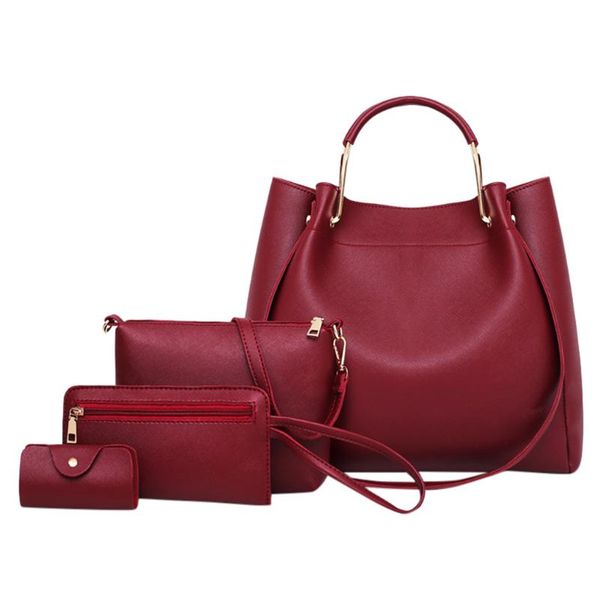 shoulder bags 4pcs woman bag set fashion female handbag solid color four-piece leather tote messenger coin purse flap #lr4
shoulder bags 4pcs woman bag set fashion female handbag solid color four-piece leather tote messenger coin purse flap #lr4