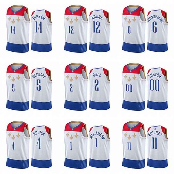 custom 2020 pelican city white style jerseys 14 ingram 12 adams 6 alexander-walker 5 bledsoe 2 ball 00 custom basketball jersey, Black;red
custom 2020 pelican city white style jerseys 14 ingram 12 adams 6 alexander-walker 5 bledsoe 2 ball 00 custom basketball jersey, Black;red