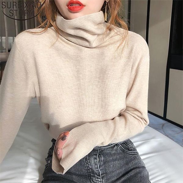 women's sweaters 2021 fashion korean turtleneck sweater women autumn and winter loose knitwear solid 8 colors pullover ladies 12317, White;black
women's sweaters 2021 fashion korean turtleneck sweater women autumn and winter loose knitwear solid 8 colors pullover ladies 12317, White;black