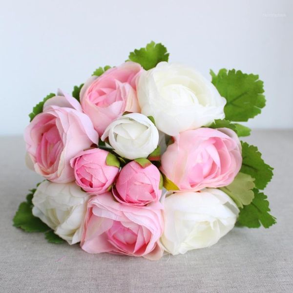 10 head bride's wedding flower silk artificial flowers wedding flowers home party table decoration gift1
10 head bride's wedding flower silk artificial flowers wedding flowers home party table decoration gift1