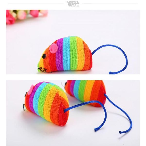 new cat toy cat rainbow mouse toy cotton-filled little mouse funny cat toy small mouse pet products bbylwc
new cat toy cat rainbow mouse toy cotton-filled little mouse funny cat toy small mouse pet products bbylwc