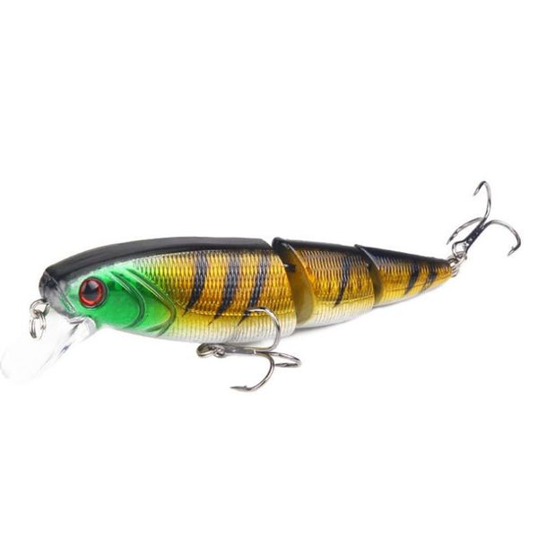 1pcs multi-section fishing lure 11.5cm/15g minnow plastic artificial fishing wobbler hard baits tools for bass carp fis qyljiw
1pcs multi-section fishing lure 11.5cm/15g minnow plastic artificial fishing wobbler hard baits tools for bass carp fis qyljiw