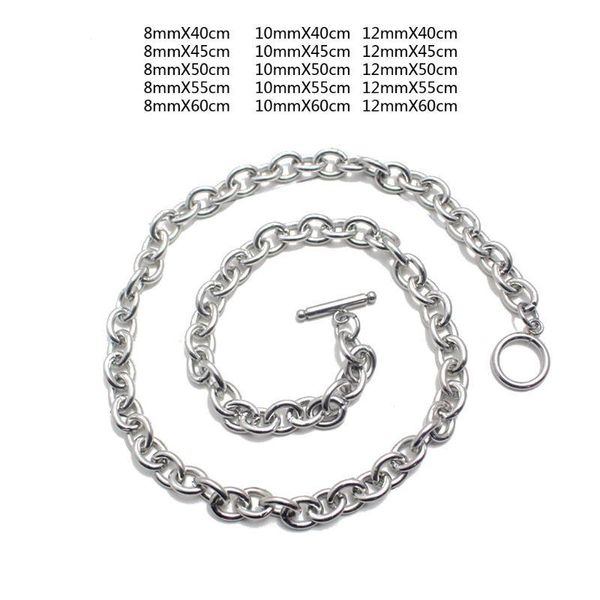chokers punk rock men women stainless steel rolo chain necklace ot clasp link curb fashion jewelry, Golden;silver
chokers punk rock men women stainless steel rolo chain necklace ot clasp link curb fashion jewelry, Golden;silver