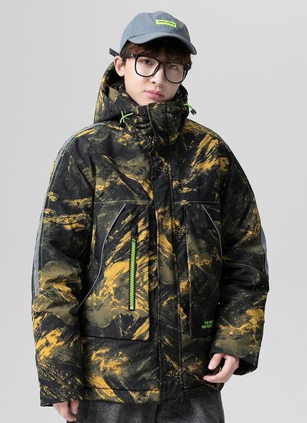 winter new doudoune homme fashion trendy youth camouflage down jacket warm padded white duck down manteau, Black
winter new doudoune homme fashion trendy youth camouflage down jacket warm padded white duck down manteau, Black
