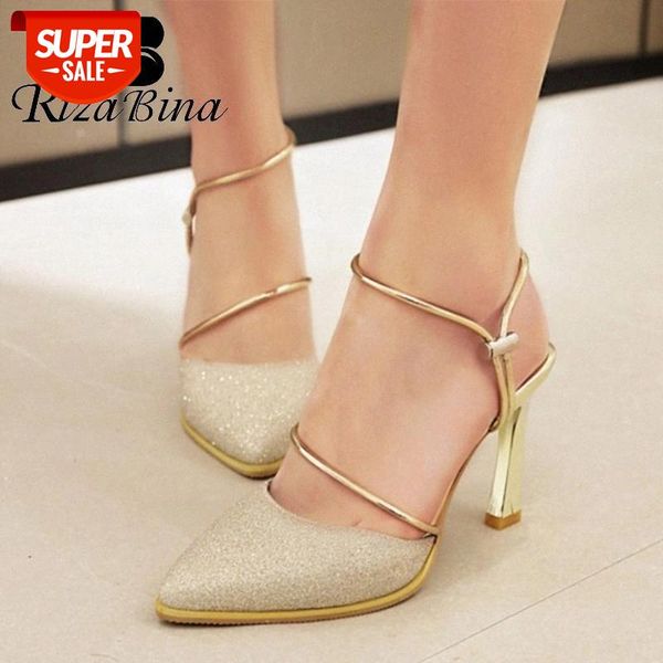 rizabina size 30-43 women sandals strange heel bling women summer shoes ankle strap party wedding fashion shoes footwear #kf2l, Black
rizabina size 30-43 women sandals strange heel bling women summer shoes ankle strap party wedding fashion shoes footwear #kf2l, Black