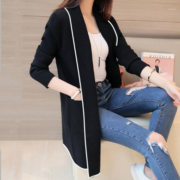 autumn long cardigan knitted sweater women long sleeve female jumper cardigan casual streetwear open stitch sweater plus size1, Black;brown
autumn long cardigan knitted sweater women long sleeve female jumper cardigan casual streetwear open stitch sweater plus size1, Black;brown