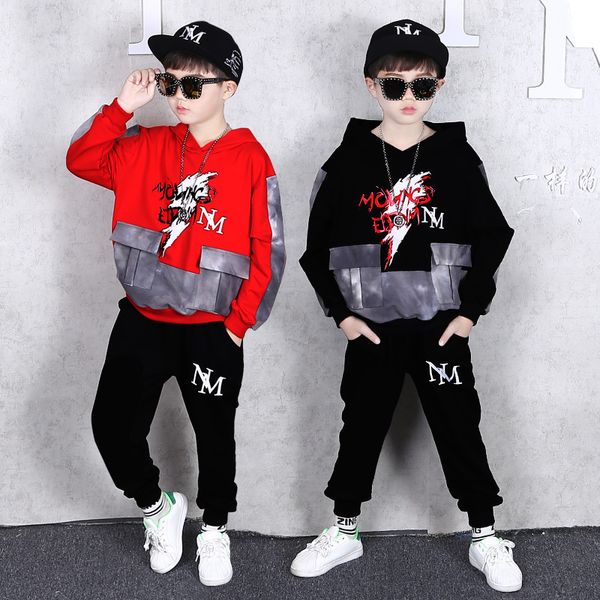 children's wear boys autumn suit 2020 new sports spring and autumn sweater two piece set, White
children's wear boys autumn suit 2020 new sports spring and autumn sweater two piece set, White
