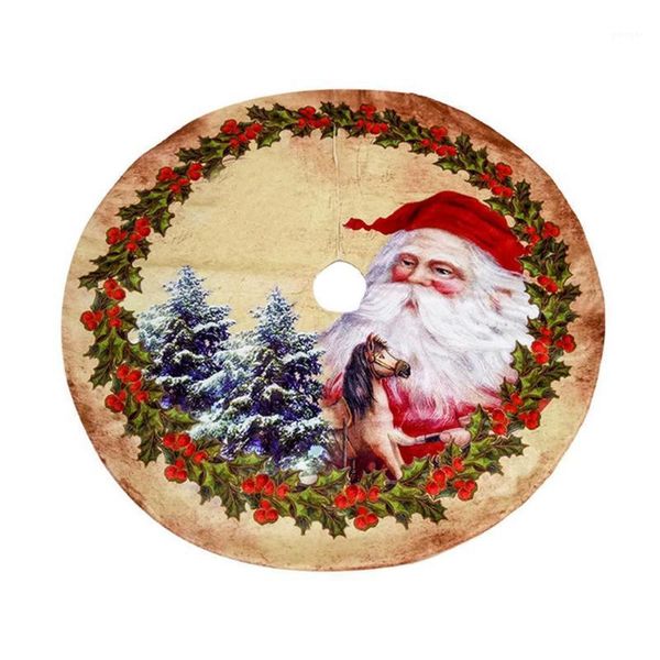 christmas decorations santa claus tree skirt non-woven fabric cartoon pattern bottom decoration 120cm1
christmas decorations santa claus tree skirt non-woven fabric cartoon pattern bottom decoration 120cm1