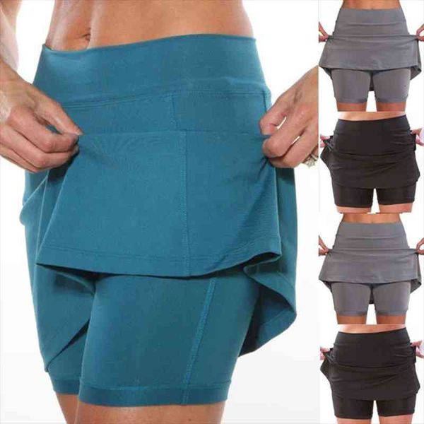summer women skirts fake two pieces shorts skirts high waist casual fitness female a line, Black
summer women skirts fake two pieces shorts skirts high waist casual fitness female a line, Black