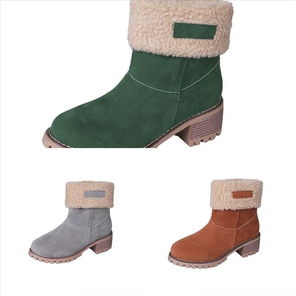 nfrb women winter warm boot sheepskin leather snow soft boots muks shoes present mid-calf real rabbit fur woman, Black
nfrb women winter warm boot sheepskin leather snow soft boots muks shoes present mid-calf real rabbit fur woman, Black