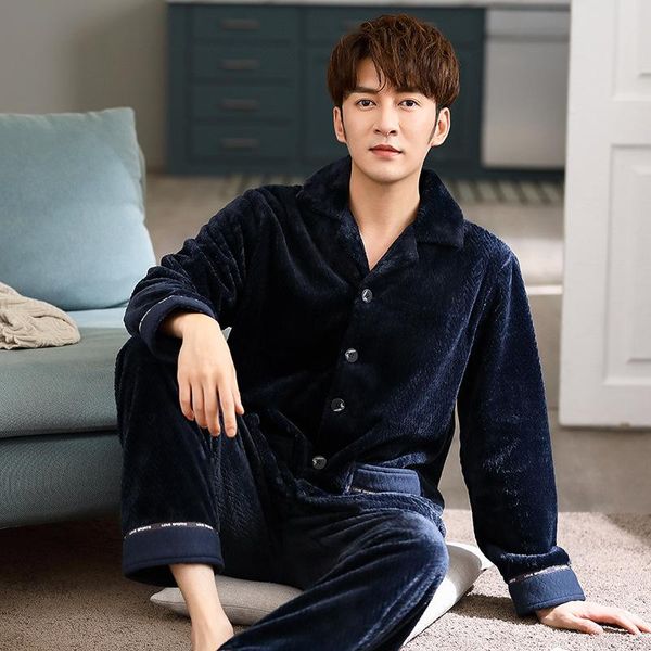 mimi pajamas мужской зимний коралловый флис утолщенные плюшевые теплые весенние и осень зима мужская фланелевая одежда дома носить костюм, Black;brown
mimi pajamas мужской зимний коралловый флис утолщенные плюшевые теплые весенние и осень зима мужская фланелевая одежда дома носить костюм, Black;brown