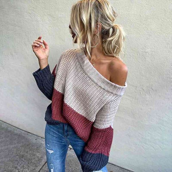 fitshinling off shoulder womens oversize sweater patchwork bohemian pullover knitted jumper holiday slim sweaters women clothes, White;black
fitshinling off shoulder womens oversize sweater patchwork bohemian pullover knitted jumper holiday slim sweaters women clothes, White;black