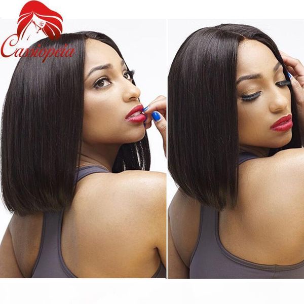 130% density peruvian virgin human hair short bob cut lace front wig baby hair straight full lace human hair wig for black women, Black;brown
130% density peruvian virgin human hair short bob cut lace front wig baby hair straight full lace human hair wig for black women, Black;brown