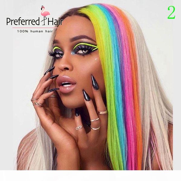 preferred rainbow color red blue green highlight wig brazilian remy straight lace front wig ombre human hair wigs for women, Black
preferred rainbow color red blue green highlight wig brazilian remy straight lace front wig ombre human hair wigs for women, Black