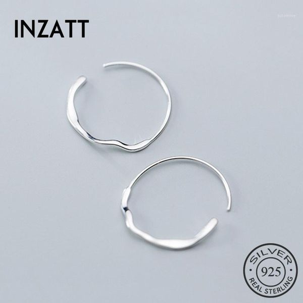 inzareal 925 sterling silver geometry round hoop earrings for fashion woman party minimalist fine jewelry accessories gift1, Golden;silver
inzareal 925 sterling silver geometry round hoop earrings for fashion woman party minimalist fine jewelry accessories gift1, Golden;silver