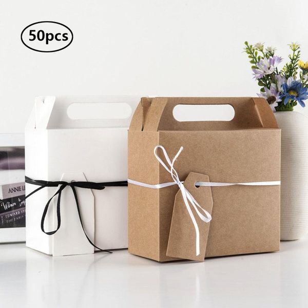 gift wrap 25/50pcs kraft paper candy tote bag party box package with handle wedding birthday favor bags decoration valentine's
gift wrap 25/50pcs kraft paper candy tote bag party box package with handle wedding birthday favor bags decoration valentine's
