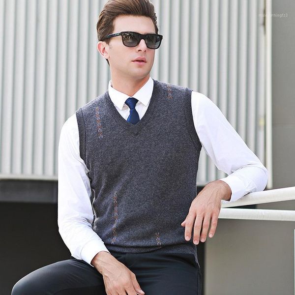 men's vests arrival fashion autumn winter thickened jacquard pure wool vest youth sweater v-neck computer knitted sleeveless size s-2xl, Black;white
men's vests arrival fashion autumn winter thickened jacquard pure wool vest youth sweater v-neck computer knitted sleeveless size s-2xl, Black;white