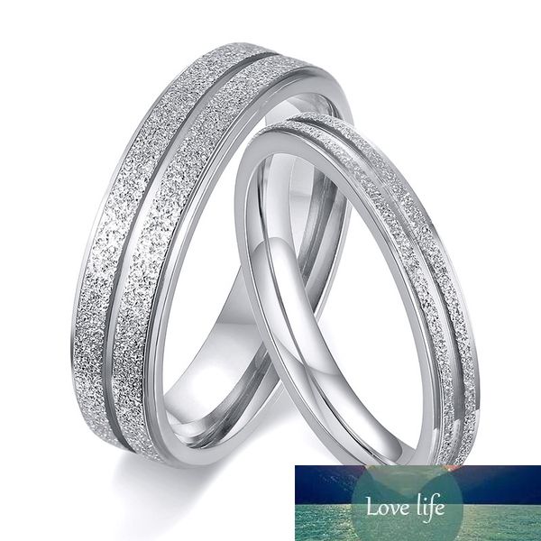 5mm 3mm fashion promise ring for couple women men wedding bands matt polished stainless steel lover ring, Silver
5mm 3mm fashion promise ring for couple women men wedding bands matt polished stainless steel lover ring, Silver