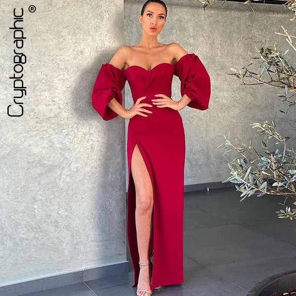 cryptographic strapless split women maxi dresses lantern sleeve backless elegant ladies party night club dresses bodycon1, Black;gray
cryptographic strapless split women maxi dresses lantern sleeve backless elegant ladies party night club dresses bodycon1, Black;gray