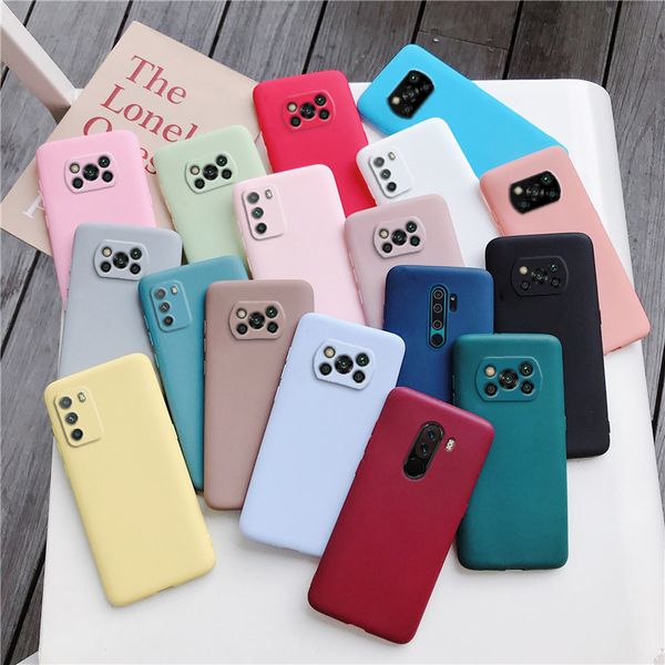 candy color frosted silicone phone case for xiaomi poco x3 nfc f2 m2 pro m3 pocophone f1 global matte soft tpu back cover cases
candy color frosted silicone phone case for xiaomi poco x3 nfc f2 m2 pro m3 pocophone f1 global matte soft tpu back cover cases