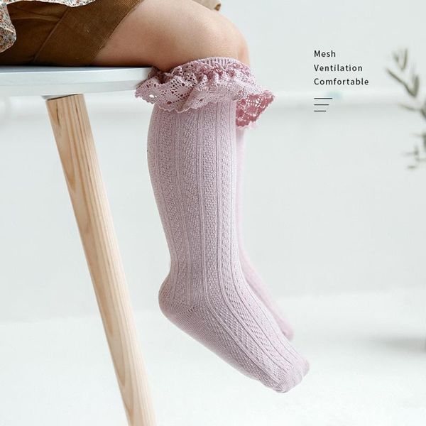socks baby lace kids toddlers girls knee high sock long soft cotton children princess 0-3 years, Pink;yellow
socks baby lace kids toddlers girls knee high sock long soft cotton children princess 0-3 years, Pink;yellow