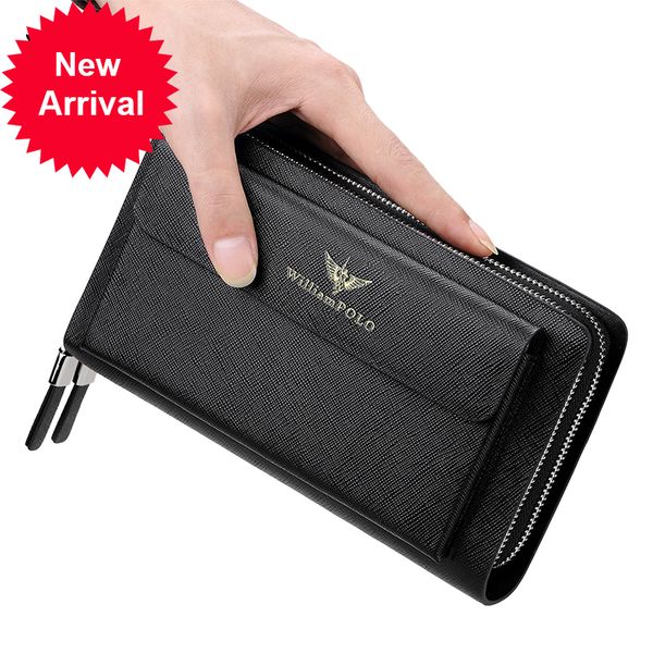 men trademark wrap mode leather wallet long business double black zipper blue casual bag, Red;black
men trademark wrap mode leather wallet long business double black zipper blue casual bag, Red;black