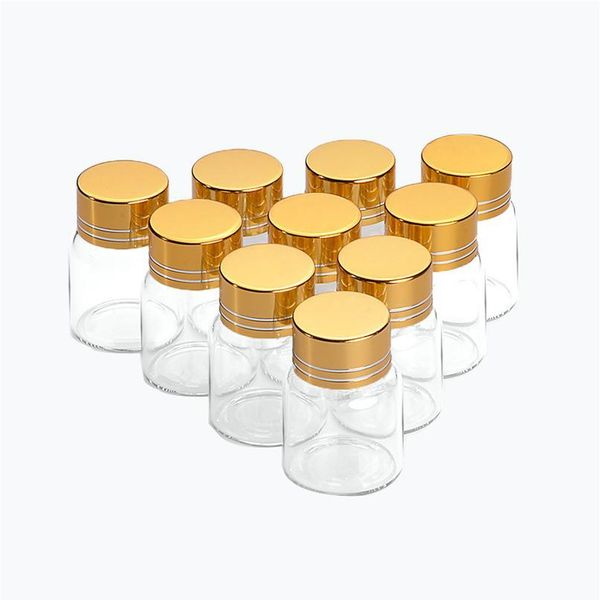 27*35mm 24pcs 8ml glass bottles aluminium screw golden cap empty transparent clear liquid gift container wishing bot bbyhhh
27*35mm 24pcs 8ml glass bottles aluminium screw golden cap empty transparent clear liquid gift container wishing bot bbyhhh