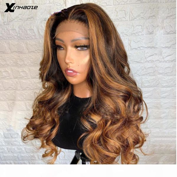 brazilian body wave lace front human hair wigs with baby hair t part brown honey blonde highlight wigs remy 150 density, Black;brown
brazilian body wave lace front human hair wigs with baby hair t part brown honey blonde highlight wigs remy 150 density, Black;brown