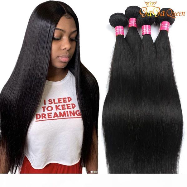 8a unprocessed brazilian straight virgin hair 4 bundles gaga queen brazilian hair double weft 100% human hair weaves dyeable, Black
8a unprocessed brazilian straight virgin hair 4 bundles gaga queen brazilian hair double weft 100% human hair weaves dyeable, Black