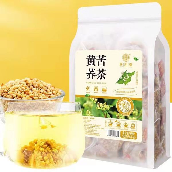 yellow tartary buckwheat tea 250g/50 bags triangle bag health beauty anti-aging tea
yellow tartary buckwheat tea 250g/50 bags triangle bag health beauty anti-aging tea
