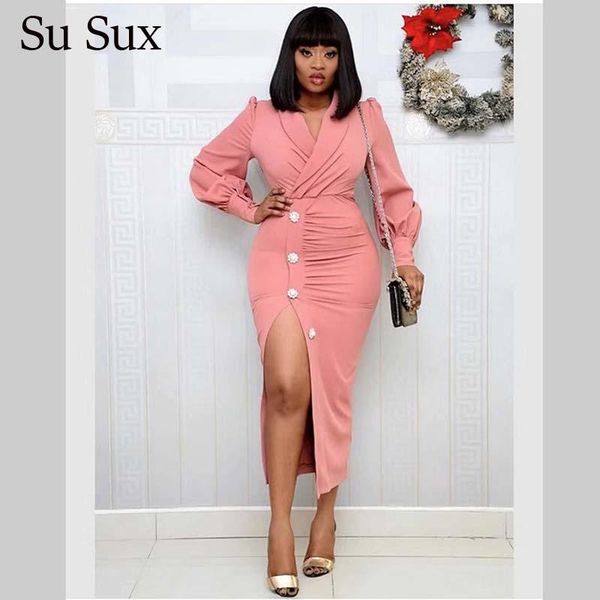 ethnic clothing elegant office lady dress african dresses for women solid pink long sleeve turn-0down collar button 2021 vestidos, Red
ethnic clothing elegant office lady dress african dresses for women solid pink long sleeve turn-0down collar button 2021 vestidos, Red