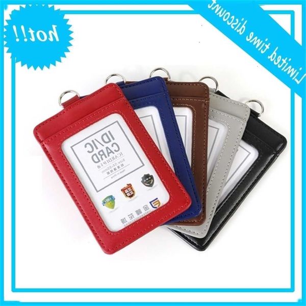houder, vertical pu leather badge houder with clear id window & 1 credit card slot and a removable neck lanyard, Brown;gray
houder, vertical pu leather badge houder with clear id window & 1 credit card slot and a removable neck lanyard, Brown;gray