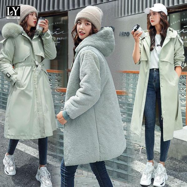 ly varey lin winter women jackets warm fleece hooded coats -30 degree long thickness parkas plus size fur collar snow outwear1, Black
ly varey lin winter women jackets warm fleece hooded coats -30 degree long thickness parkas plus size fur collar snow outwear1, Black