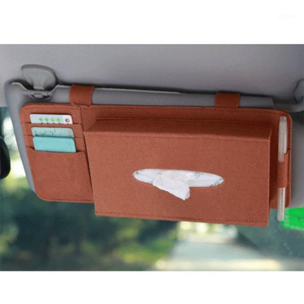 case sun visor type wool felt hanging tissue box car napkin holder vehicle accessories organizer pouch card storage car styling1
case sun visor type wool felt hanging tissue box car napkin holder vehicle accessories organizer pouch card storage car styling1