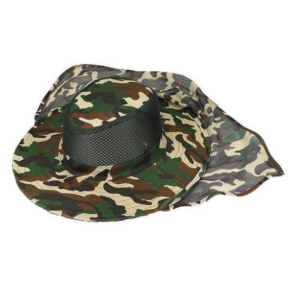 camouflage bucket hat with mesh neck flap fishing wide brim bo, Blue;gray
camouflage bucket hat with mesh neck flap fishing wide brim bo, Blue;gray