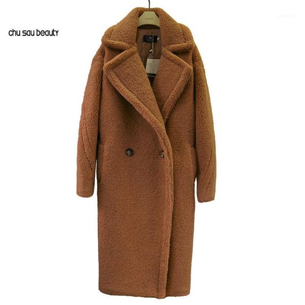 2020 new teddy coat faux fur long coat women lamb fur thick oversized outwears women winter coats plus size c1331, Black
2020 new teddy coat faux fur long coat women lamb fur thick oversized outwears women winter coats plus size c1331, Black