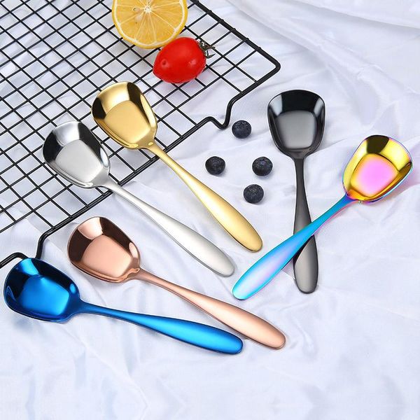 plat bottom spoon stainless steel square dinner spoons rice dinnerware child long handle drink spoon for ice cream dessert salad
plat bottom spoon stainless steel square dinner spoons rice dinnerware child long handle drink spoon for ice cream dessert salad