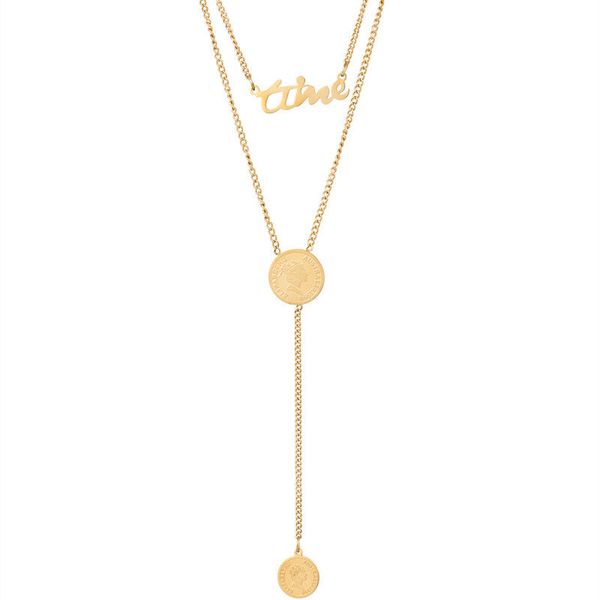 2020titanium steel letter queen beauty head necklace clavicle chain design sense ins cool wind pendant2020, Silver
2020titanium steel letter queen beauty head necklace clavicle chain design sense ins cool wind pendant2020, Silver
