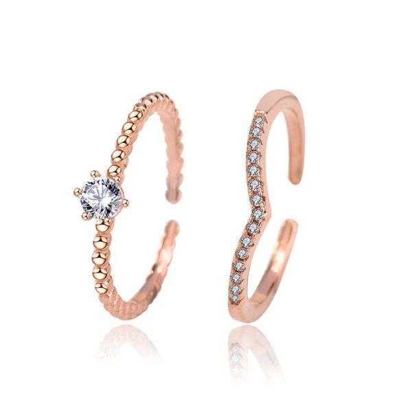 cluster rings 925 sterling silver rose gold shiny zircon fashion elegant wedding six claw luxury adjustable ring set jewelry for women gift, Golden;silver
cluster rings 925 sterling silver rose gold shiny zircon fashion elegant wedding six claw luxury adjustable ring set jewelry for women gift, Golden;silver