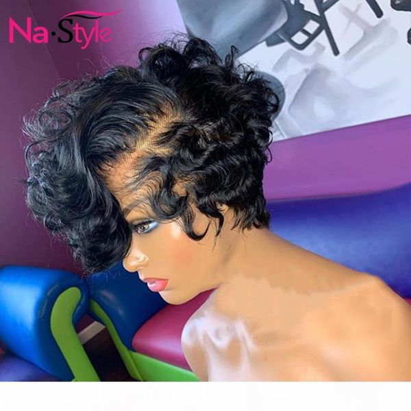 loose short human hair wigs 13x4 pixie cut bob lace front wigs preplucked bleacked knots deep wave wig for black women 130% remy, Black;brown
loose short human hair wigs 13x4 pixie cut bob lace front wigs preplucked bleacked knots deep wave wig for black women 130% remy, Black;brown