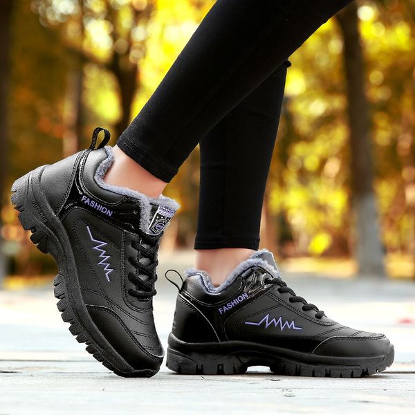 of winter boots women warm snowboots dwaterproof water quality new lady outdoors shoes more size jkwz, Black
of winter boots women warm snowboots dwaterproof water quality new lady outdoors shoes more size jkwz, Black