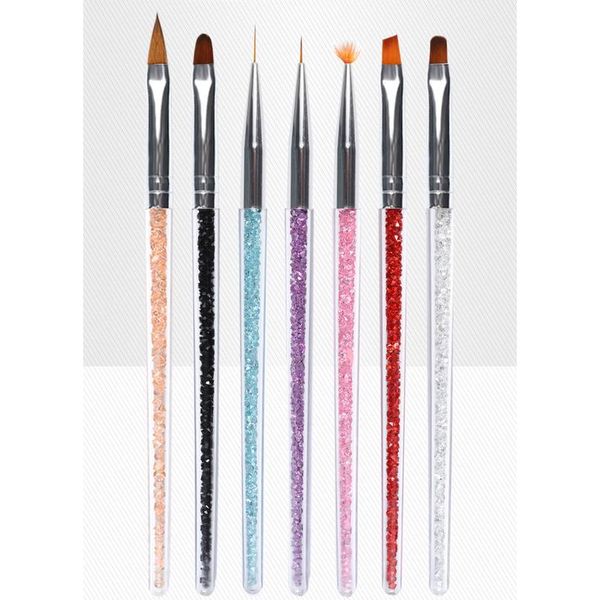 7pcs/set nail art design brush pen for flower design line liner stripes painting dotting brushes pen set manicure diy t jllslu, Silver
7pcs/set nail art design brush pen for flower design line liner stripes painting dotting brushes pen set manicure diy t jllslu, Silver