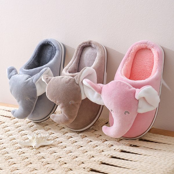 cartoon elephant designer house children fur slippers winter warm plush boys girls bedroom slippers non-slip home kids shoes, Black
cartoon elephant designer house children fur slippers winter warm plush boys girls bedroom slippers non-slip home kids shoes, Black