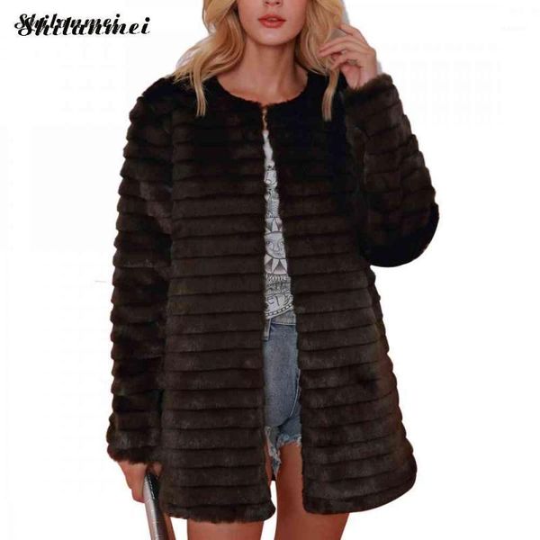 female fur coat loose outwear fashion 2019 women faux fur coat fashion long sleeve autumn winter women plus size solid 3xl1, Black
female fur coat loose outwear fashion 2019 women faux fur coat fashion long sleeve autumn winter women plus size solid 3xl1, Black