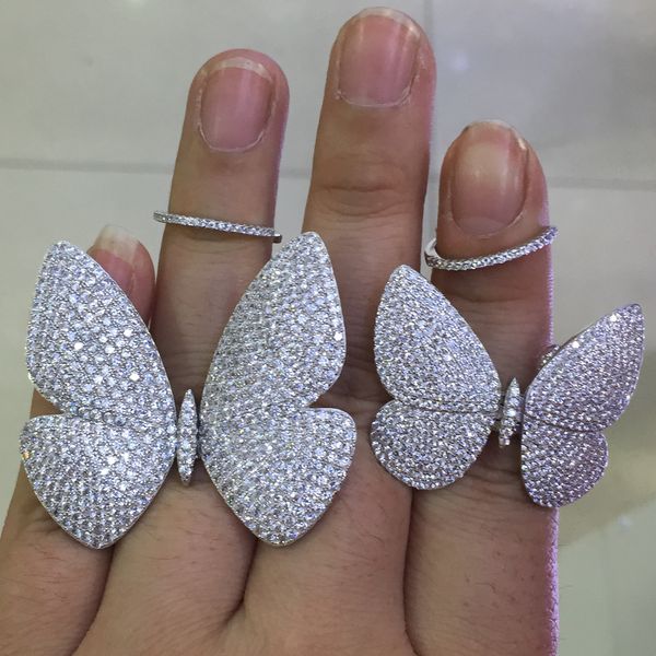 size of butterfly ring of sterling silver 925 with the moving butterfly ring with moving wings with white zircon wedding jewelry
size of butterfly ring of sterling silver 925 with the moving butterfly ring with moving wings with white zircon wedding jewelry