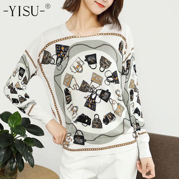 yisu new sweater women fashion printed pullover o-neck long sleeve sweater female autumn winter knitted jumpers sweater women lj201112, White;black
yisu new sweater women fashion printed pullover o-neck long sleeve sweater female autumn winter knitted jumpers sweater women lj201112, White;black