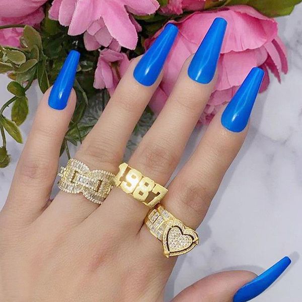 cluster rings 2021 gold silver color iced out lock pin cz link band ring 5a stone promise party hiphop bling women men luxury jewelry, Golden;silver
cluster rings 2021 gold silver color iced out lock pin cz link band ring 5a stone promise party hiphop bling women men luxury jewelry, Golden;silver