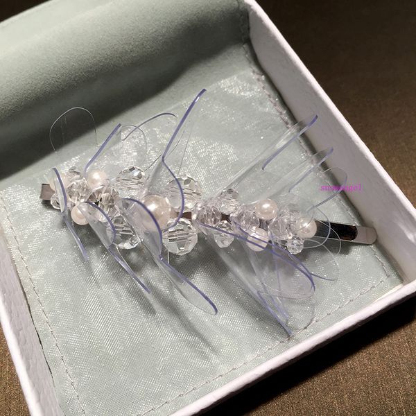 transparent wing flower pearl hairpin ins online celebrity side clip handmade crystal love flower hairpin, Silver
transparent wing flower pearl hairpin ins online celebrity side clip handmade crystal love flower hairpin, Silver