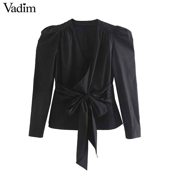 vadim women stylish cross v neck blouse bow tie design long sleeve shirt female fashion blusas mujer lb393 y200103, White
vadim women stylish cross v neck blouse bow tie design long sleeve shirt female fashion blusas mujer lb393 y200103, White